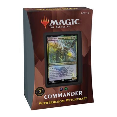 Magic: the Gathering. Командирская колода Strixhaven: School of Mages Witherbloom Witchcraft