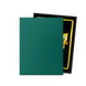 Протекторы для карточек Dragon Shield Dual Matte Sleeves - Metallic Green / Power (100 Sleeves), Green