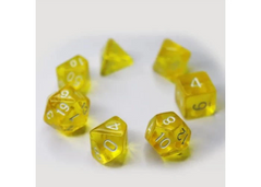 Набір кубиків - Transparent 7 Dice Set - Yellow