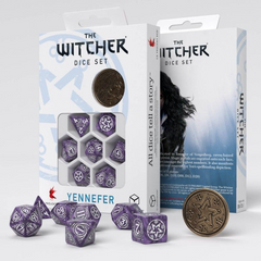 Набір кубів The Witcher Dice Set. Yennefer - Lilac and Gooseberries