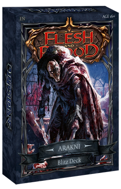 Flesh & Blood TCG. Стартова колода Outsiders Blitz Deck Arakni (en)
