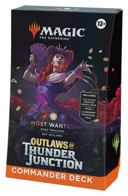 Magic: the Gathering. Командирская Колода Outlaws of Thunder Most Wanted (Red-White-Black)
