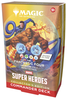 Magic: The Gathering. Колекційна командирська колода Marvel Super Heroes - Fantastic Four