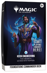 Magic: The Gathering. Foundations Командирська колода Keen Engineering