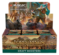 Magic: the Gathering. Дисплей драфт бустеров Lord of the Rings: Tales of Middle-earth
