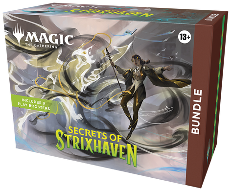 Magic: The Gathering. Бандл (Набір з 9 ігрових бустерів) Secrets of Strixhaven
