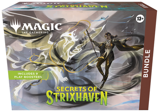 Magic: The Gathering. Бандл (Набір з 9 ігрових бустерів) Secrets of Strixhaven