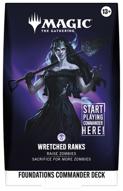 Magic: The Gathering. Foundations Командирська колода Wretched Ranks