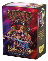 Протекторы для карт Dragon Shield Flesh and Blood License Standard Art Sleeves - Super Slam (100 Sleeves), Art