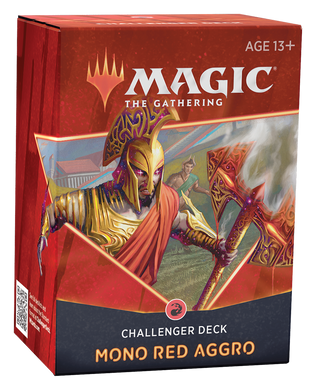 Magic: The Gathering. Готовая колода "Challenger Deck 2021 MONO-RED AGGRO" (en)