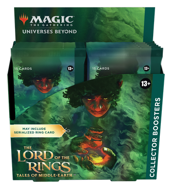Magic: the Gathering. Дисплей коллекционных бустеров Lord of the Rings: Tales of Middle-earth