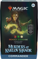 Magic: the Gathering. Командирская Колода Murders at Karlov Manor Deadly Disguise (Red-Green-White)