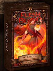 Flesh & Blood TCG. Стартовая колода History Pack 1 Blitz Deck Kano (en)