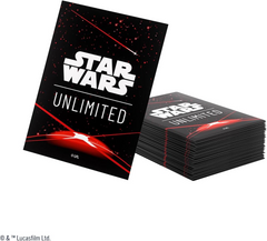 Протектори для карт Gamegenic - Star Wars: Unlimited Art Sleeves Double Sleeving Pack - Space Red, Red