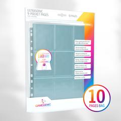 Набір листів для альбому Gamegenic - Ultrasonic 9- Pocket Pages Toploading Pack