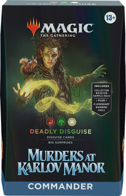 Magic: the Gathering. Командирская Колода Murders at Karlov Manor Deadly Disguise (Red-Green-White)