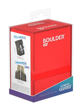 Коробка для Карт Ultimate Guard Boulder Deck Case 60+ Standard Size Ruby