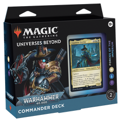 Magic: the Gathering. Колода Командиру "Universes Beyond: Warhammer 40K Forces of the Imperium Commander Deck" (eng)