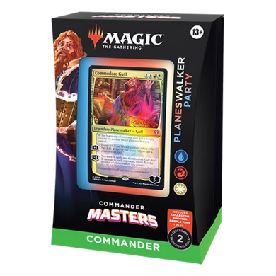 Magic: the Gathering. Командирская Колода Commander Masters Planeswalker Party