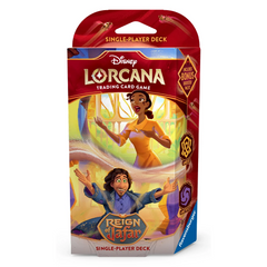 Disney Lorcana Стартова Колода Reign of Jafar Amber/Amethyst