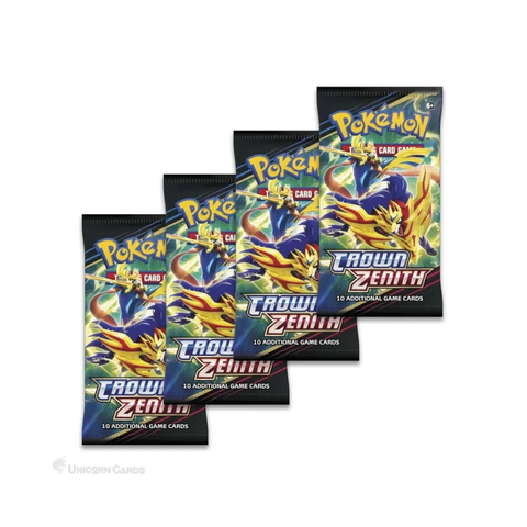 Pokemon TCG Набор бустеров Crown Zenith Tin Galarian Moltres