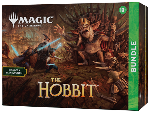 Magic: The Gathering. Бандл (Набір з 9 ігрових бустерів) The Hobbit