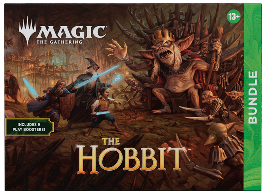 Magic: The Gathering. Бандл (Набір з 9 ігрових бустерів) The Hobbit