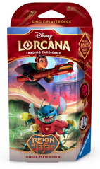 Disney Lorcana Стартова Колода Reign of Jafar Ruby/Steel