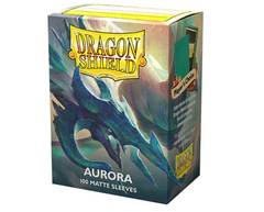 Протектори для карт Dragon Shield Standard Matte Sleeves Aurora (100 Sleeves), Green