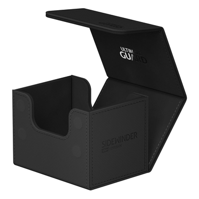Коробка для Карт Ultimate Guard Sidewinder 100+ XenoSkin Monocolor Black