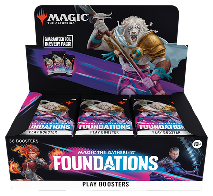 Magic: the Gathering. Дисплей Ігрових (Play) Бустерів Foundation