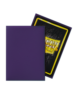 Протектори для карт "Dragon Shield Standard Matte Sleeves - Purple" (100 шт.), Purple