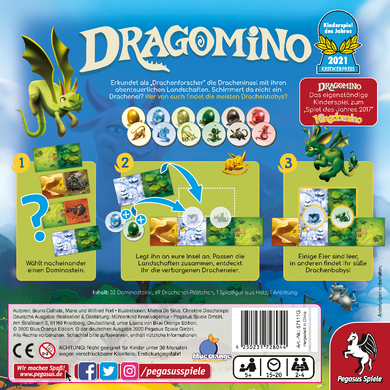 Настольная игра Dragomino (немецкое издание)