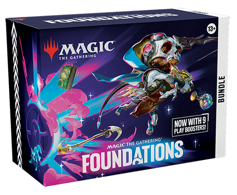 Magic: the Gathering. Бандл (Набор из 9 игровых бустеров) Foundation