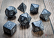 Набір Кубиків для D&D Chessex Opaque Polyhedral 7-Die Sets Ninja
